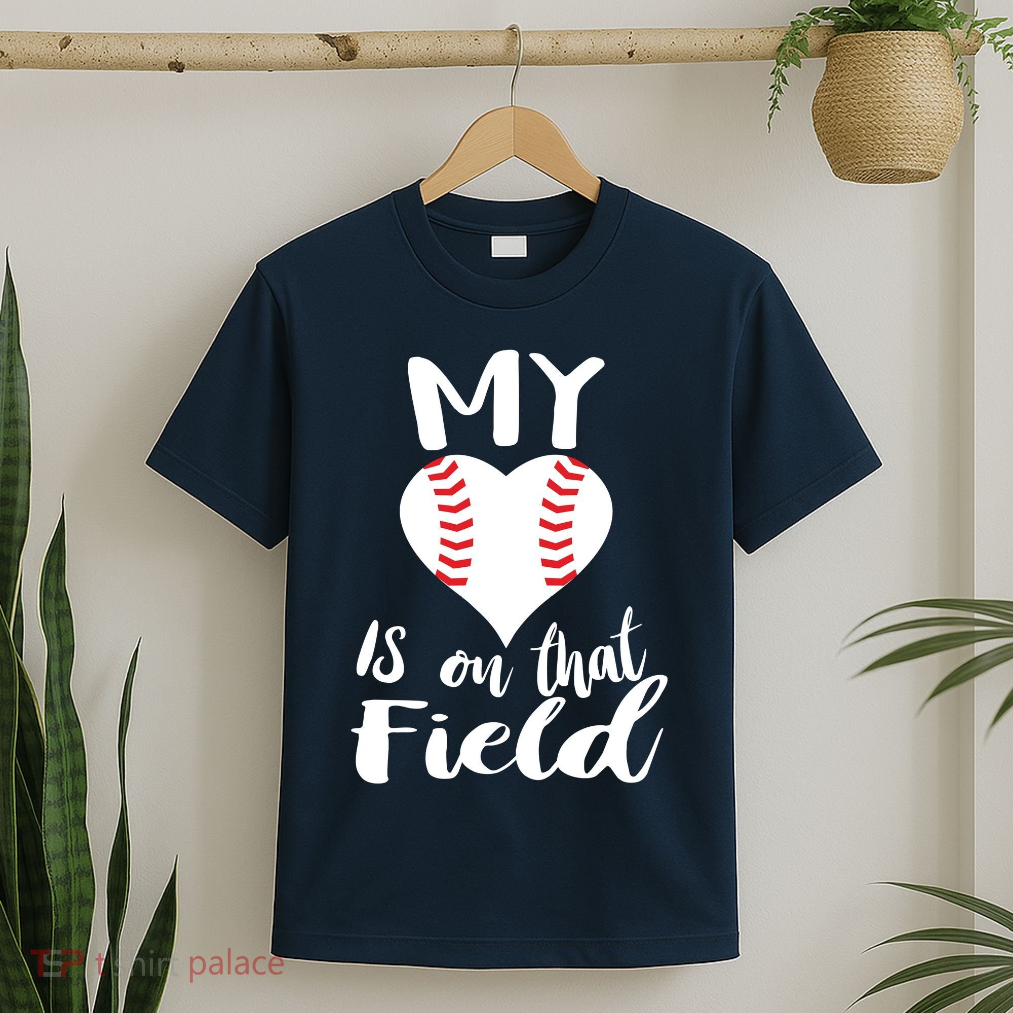 My Love Is On The Field Baseball T-Shirt
