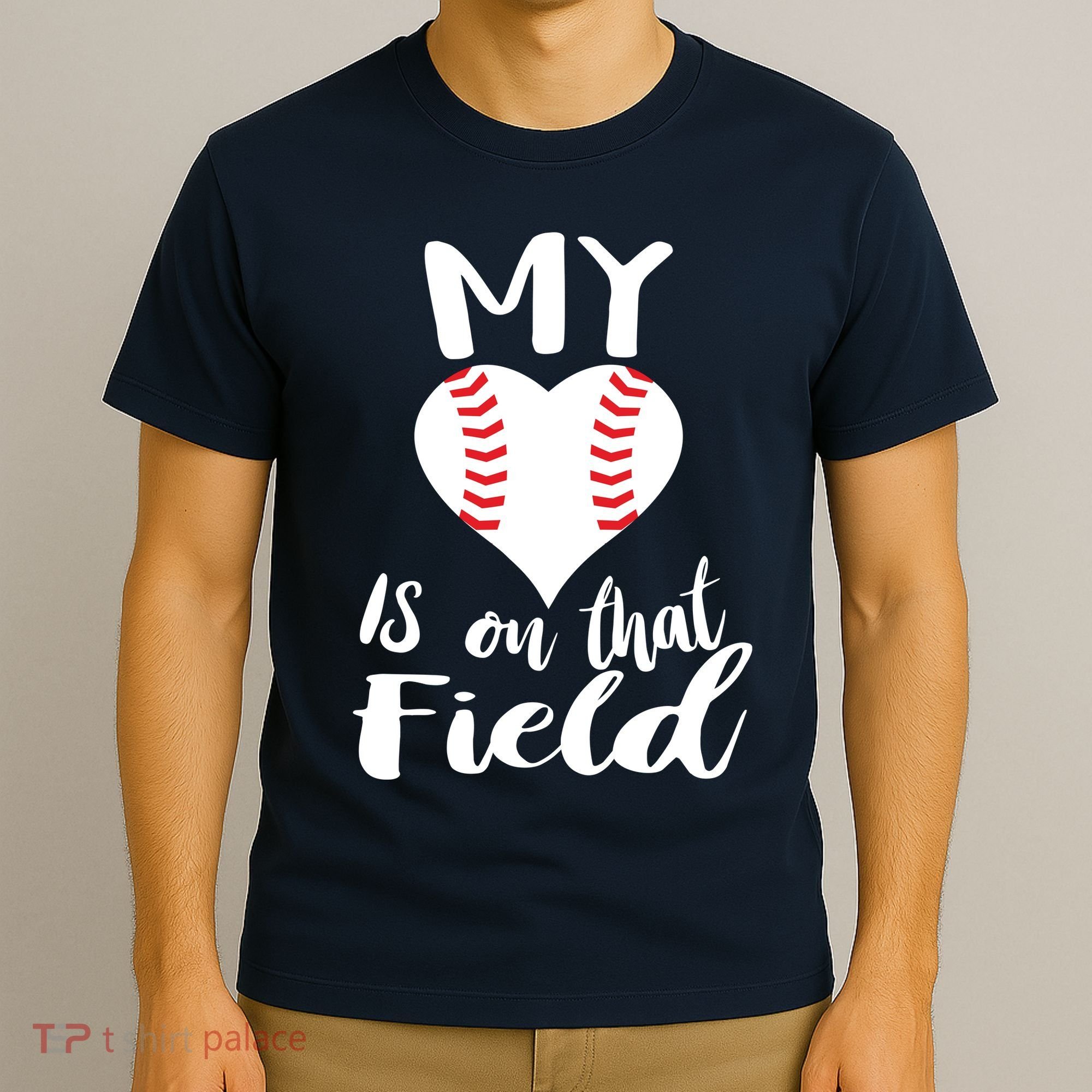 My Love Is On The Field Baseball T-Shirt