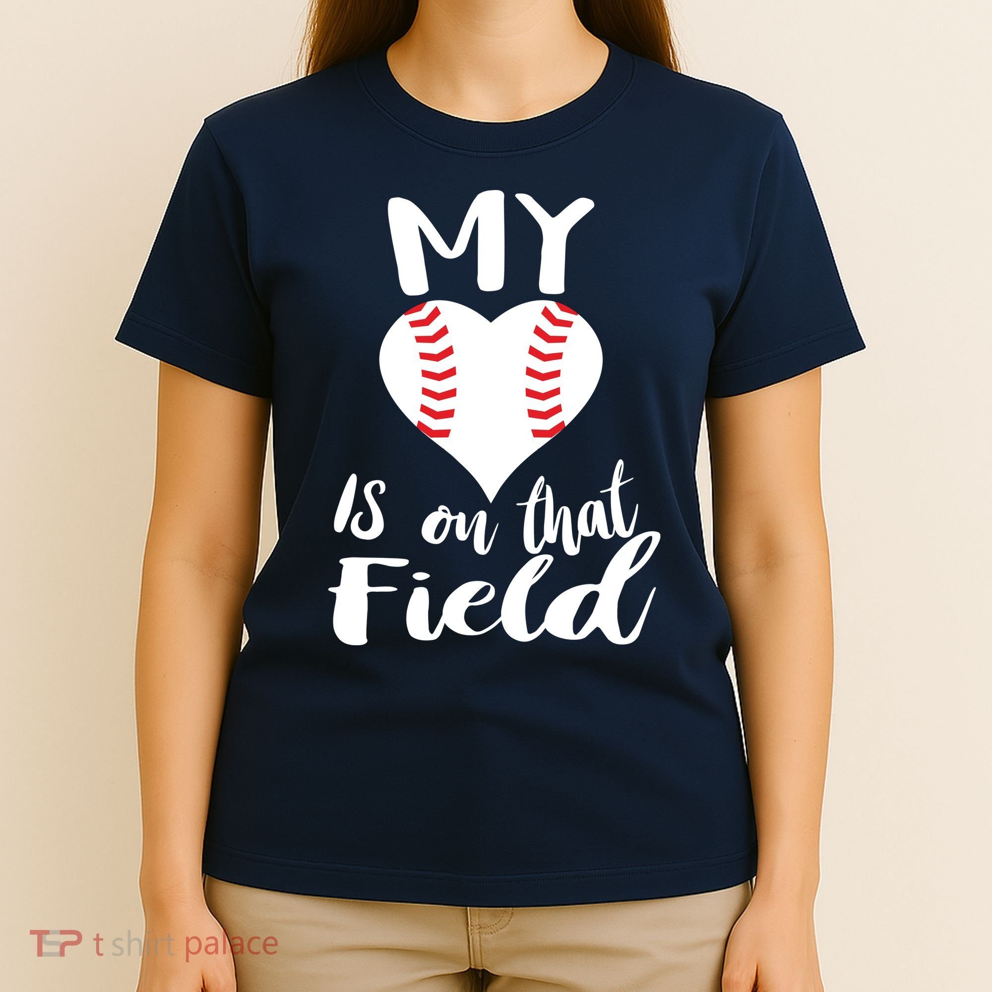 My Love Is On The Field Baseball T-Shirt