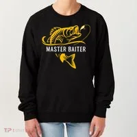 Master Baiter Funny Fishing Women's Sweatshirt thumb 0