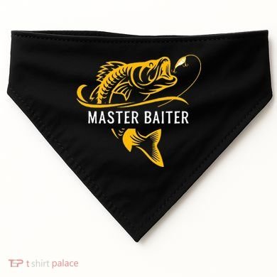 Master Baiter Funny Fishing USA-Made Doggie Bandana