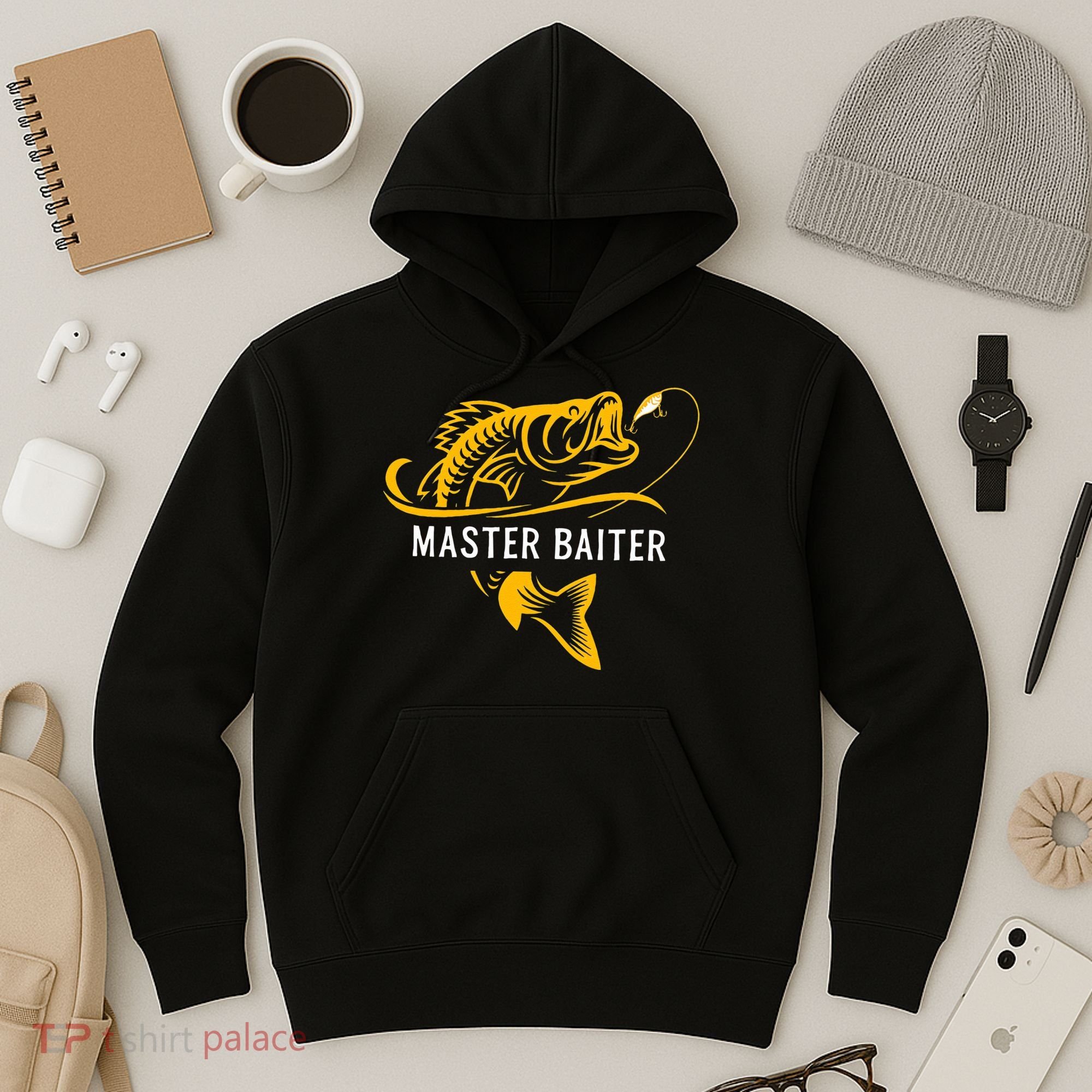 Master Baiter Funny Fishing Hoodie