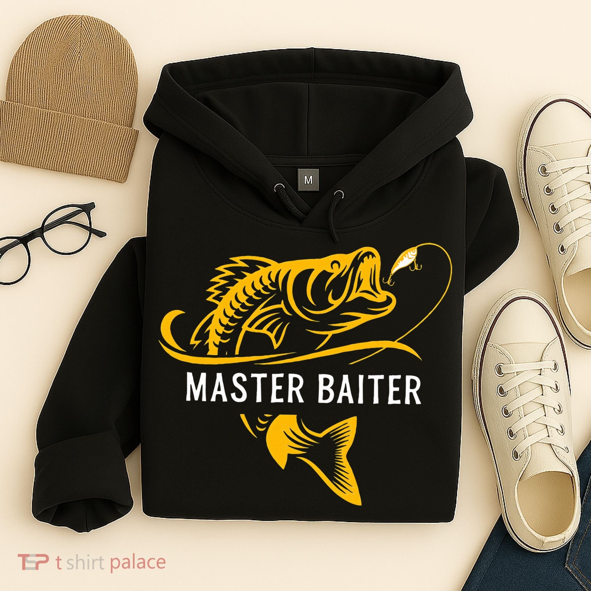Master Baiter Funny Fishing Hoodie