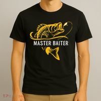 Master Baiter Funny Fishing T-Shirt thumb 3