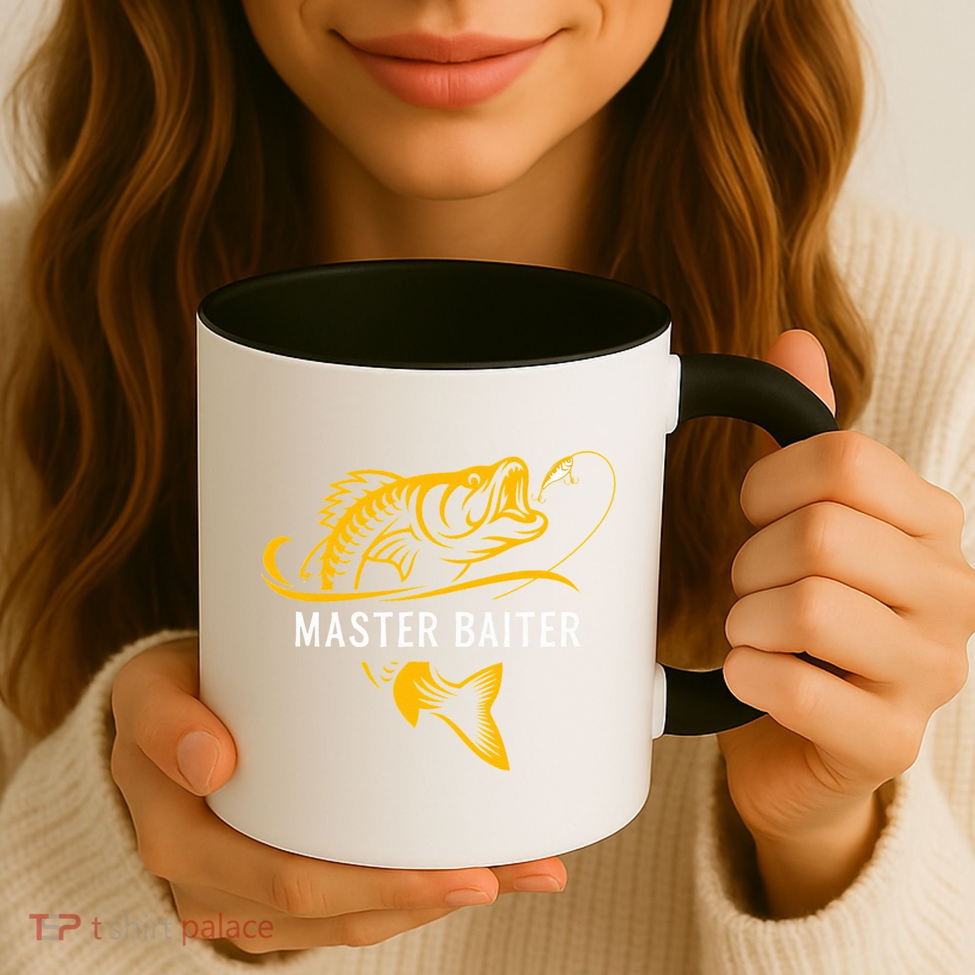 Master Baiter Funny Fishing Coffee Mug