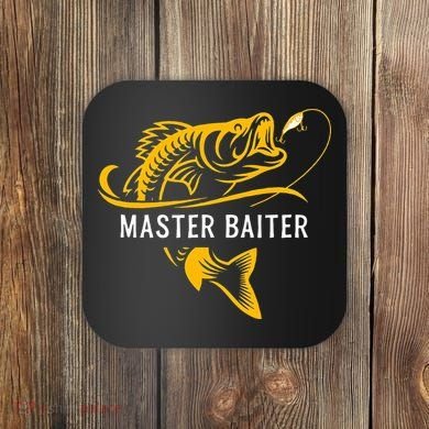 Master Baiter Funny Fishing Coaster