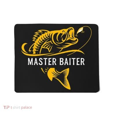 Master Baiter Funny Fishing Mousepad