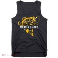 Master Baiter Funny Fishing Tank Top thumb 0