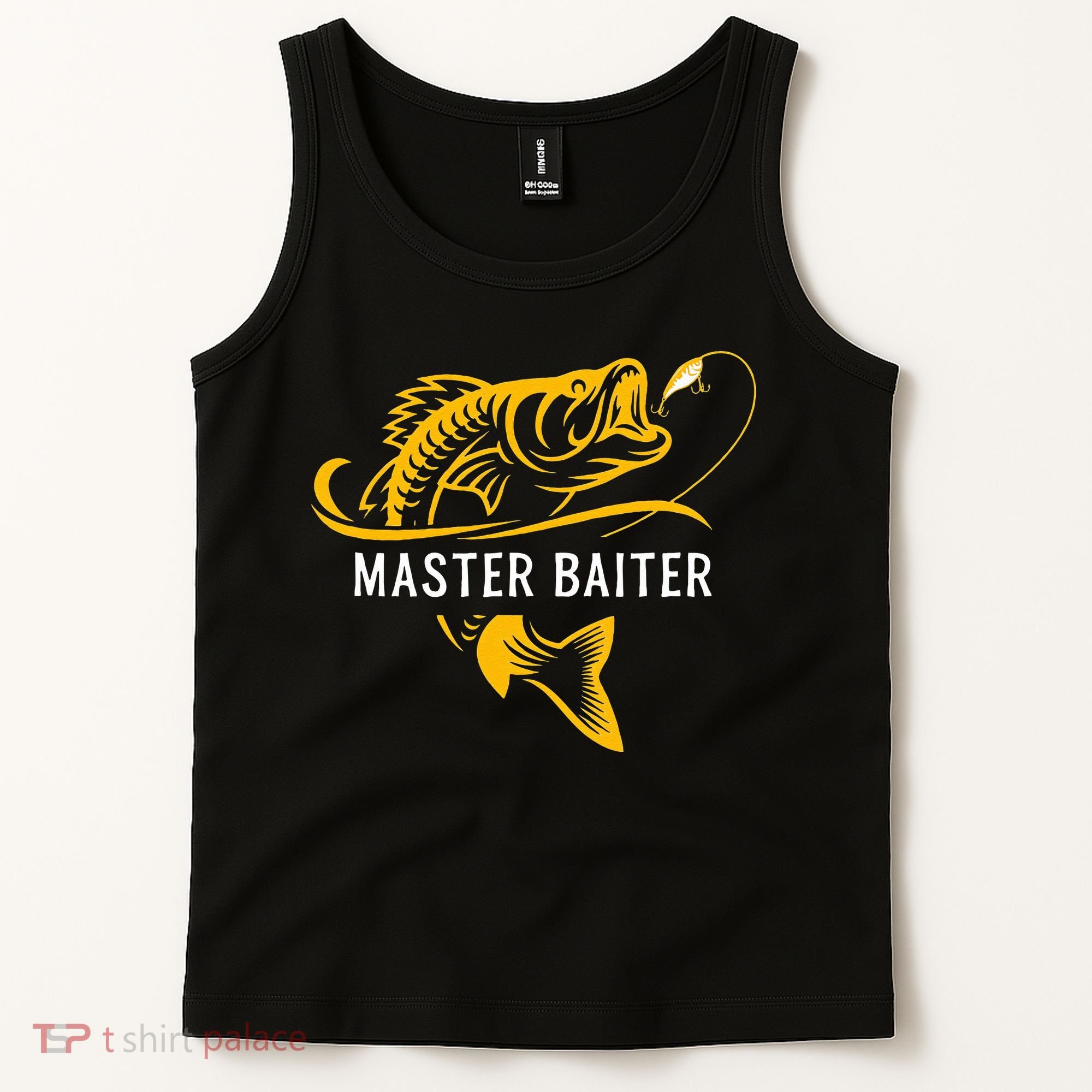 Master Baiter Funny Fishing Tank Top