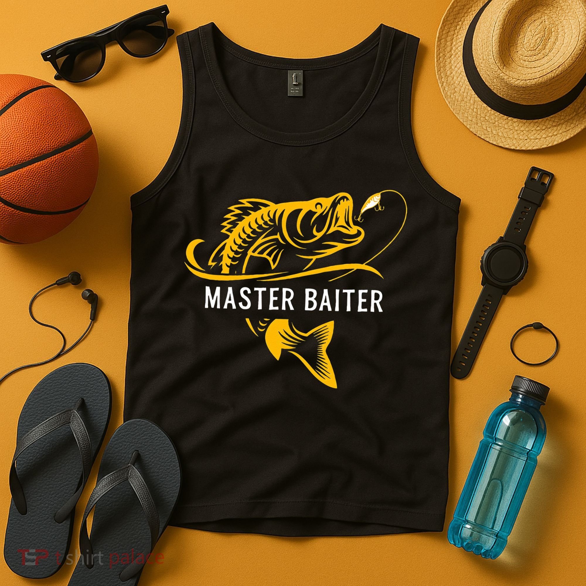 Master Baiter Funny Fishing Tank Top