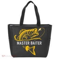 Master Baiter Funny Fishing Tote Bag thumb 0