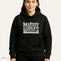 Muddy Buddies Funny Mud Runner Mudder Mud Team Hoodie thumb 5