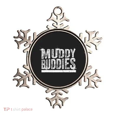 Muddy Buddies Funny Mud Runner Mudder Mud Team Ornament