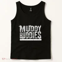 Muddy Buddies Funny Mud Runner Mudder Mud Team Tank Top thumb 2