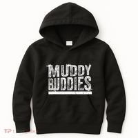 Muddy Buddies Funny Mud Runner Mudder Mud Team Kids Hoodie thumb 0
