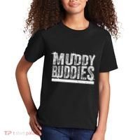 Muddy Buddies Funny Mud Runner Mudder Mud Team Kids T-Shirt thumb 2