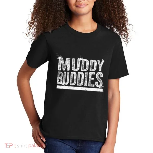 Muddy Buddies Funny Mud Runner Mudder Mud Team Kids T-Shirt