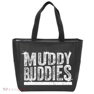 Muddy Buddies Funny Mud Runner Mudder Mud Team Tote Bag
