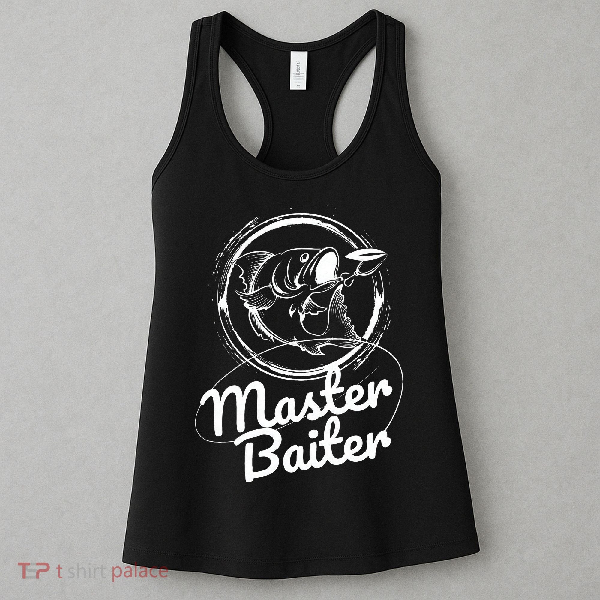 Master Baiter Fishing Funny Fish Women's Tank Top