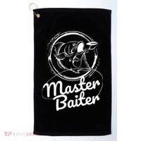 Master Baiter Fishing Funny Fish Golf Towel thumb 0