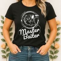Master Baiter Fishing Funny Fish Women's T-Shirt thumb 2