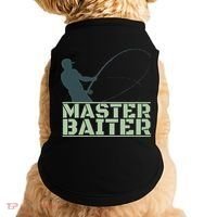 Master Baiter For Fishing Funny Doggie Tank thumb 0