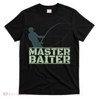 Master Baiter For Fishing Funny T-Shirt thumb 0