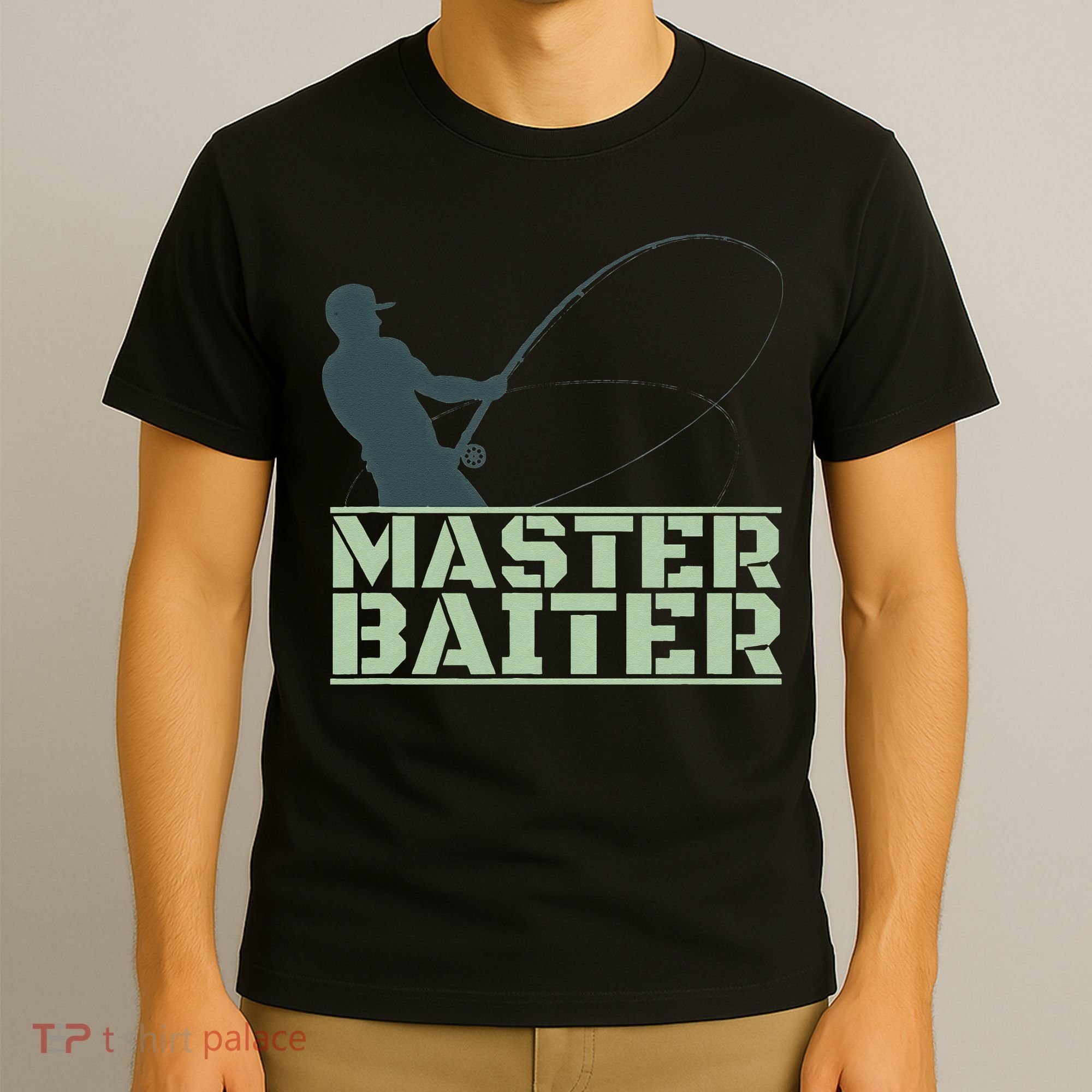 Master Baiter For Fishing Funny T-Shirt