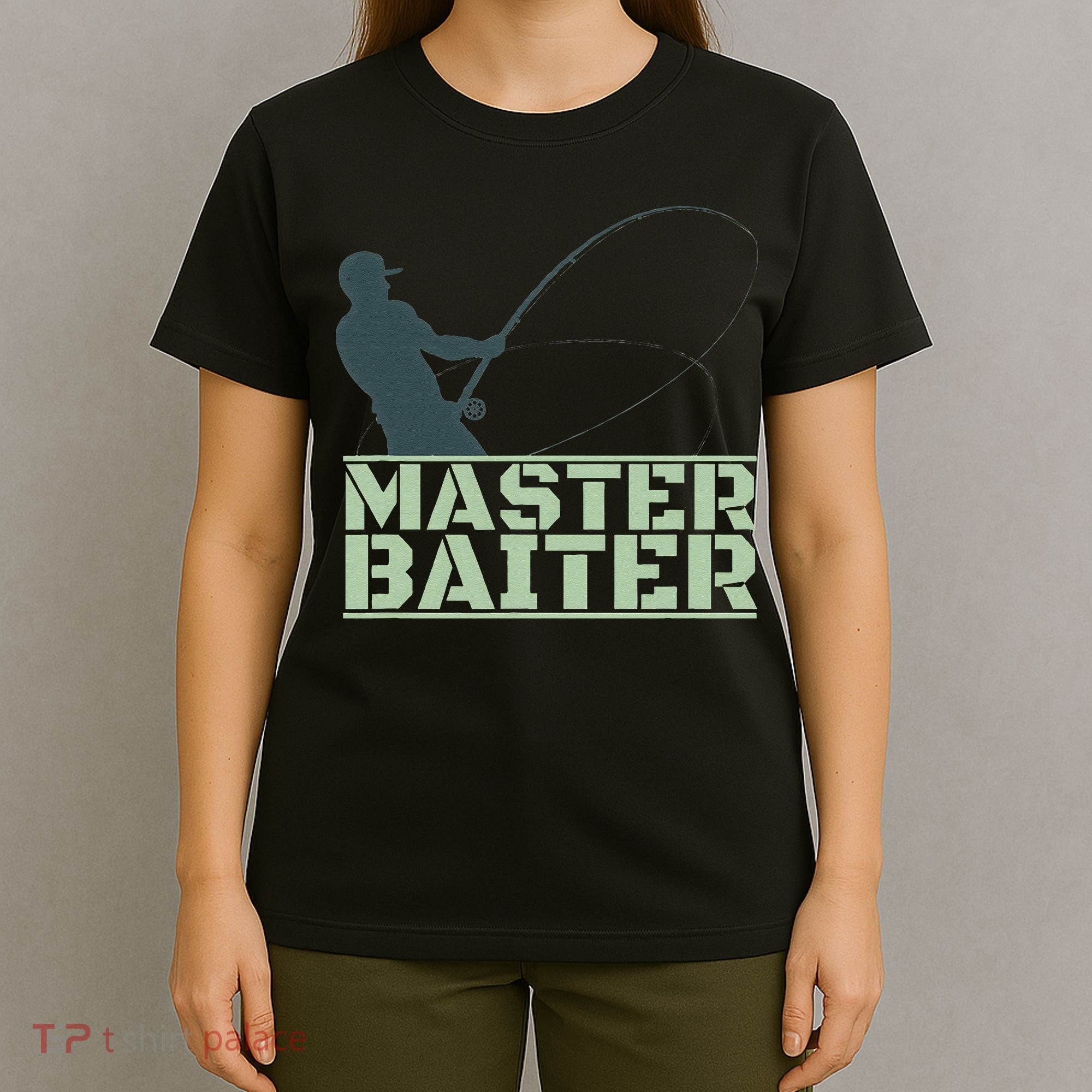 Master Baiter For Fishing Funny T-Shirt