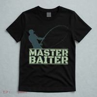 Master Baiter For Fishing Funny T-Shirt thumb 5