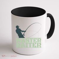 Master Baiter For Fishing Funny Coffee Mug thumb 1