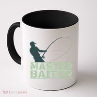 Master Baiter For Fishing Funny Coffee Mug thumb 0
