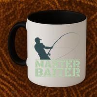 Master Baiter For Fishing Funny Coffee Mug thumb 2