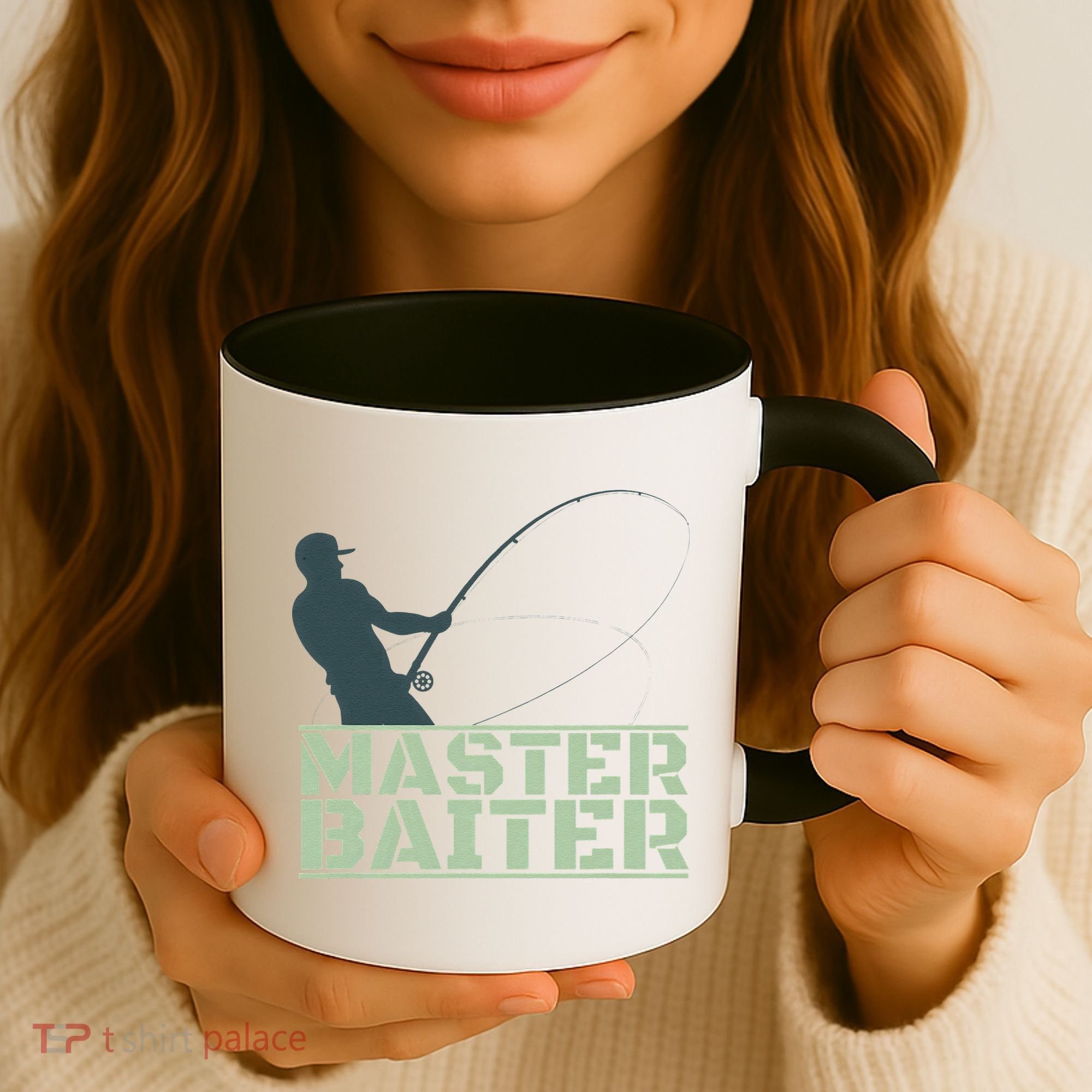 Master Baiter For Fishing Funny Coffee Mug
