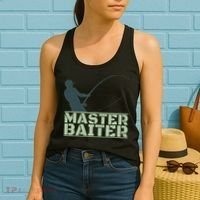 Master Baiter For Fishing Funny Women's Tank Top thumb 2