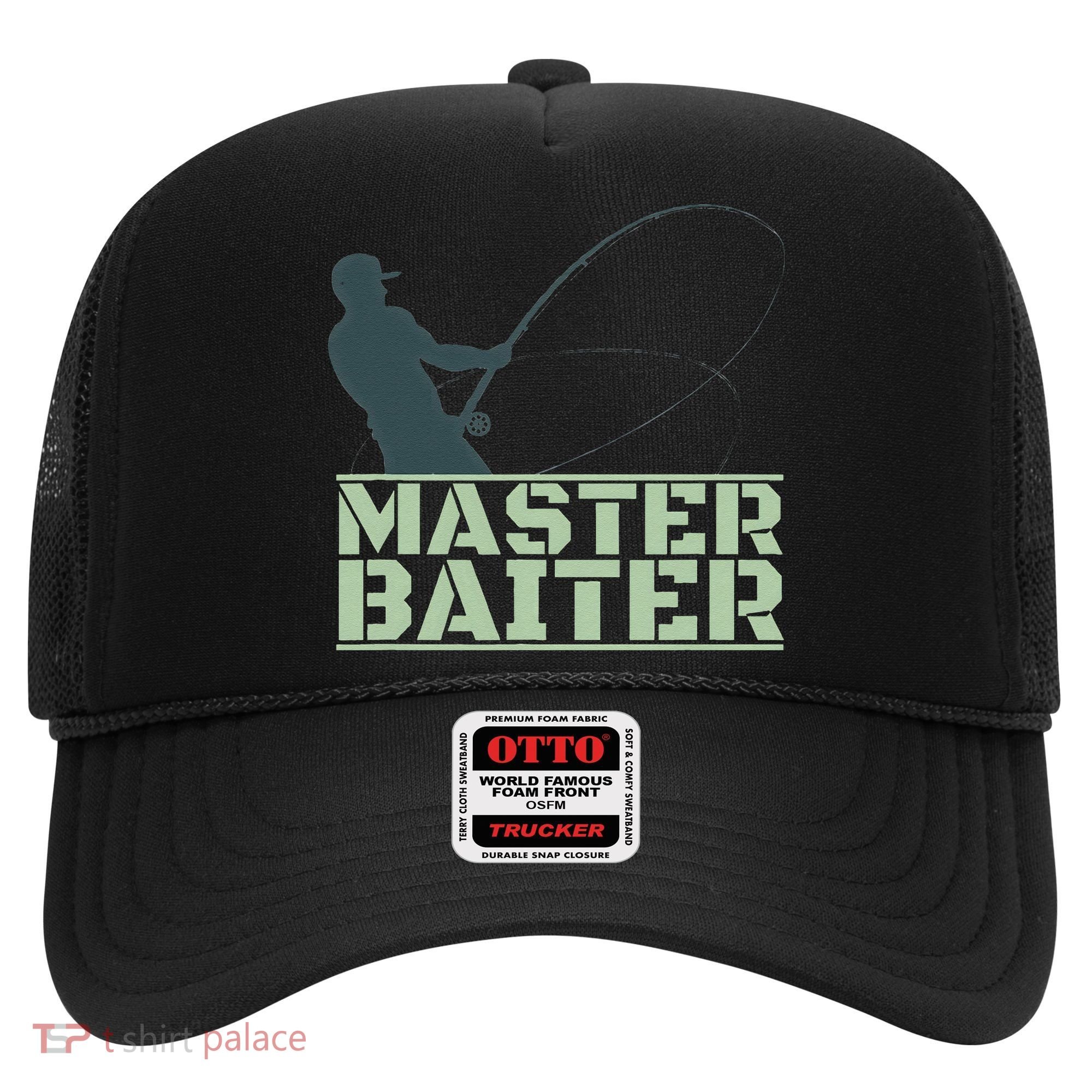 Master Baiter For Fishing Funny Hat