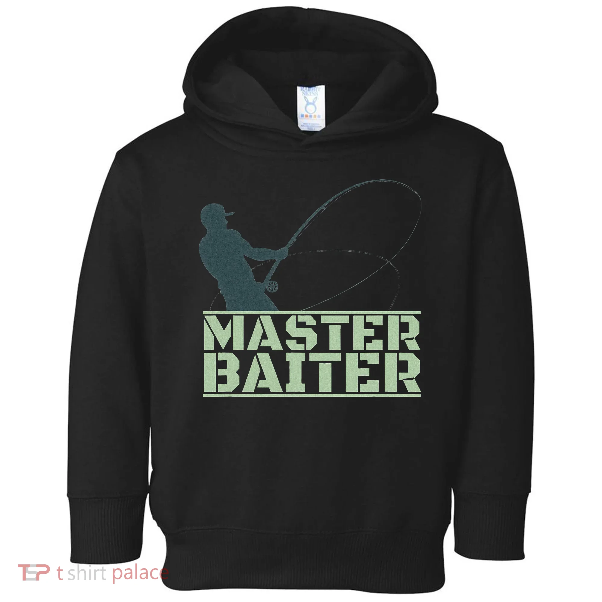Master Baiter For Fishing Funny Toddler Hoodie
