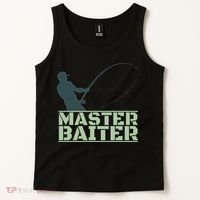Master Baiter For Fishing Funny Tank Top thumb 2
