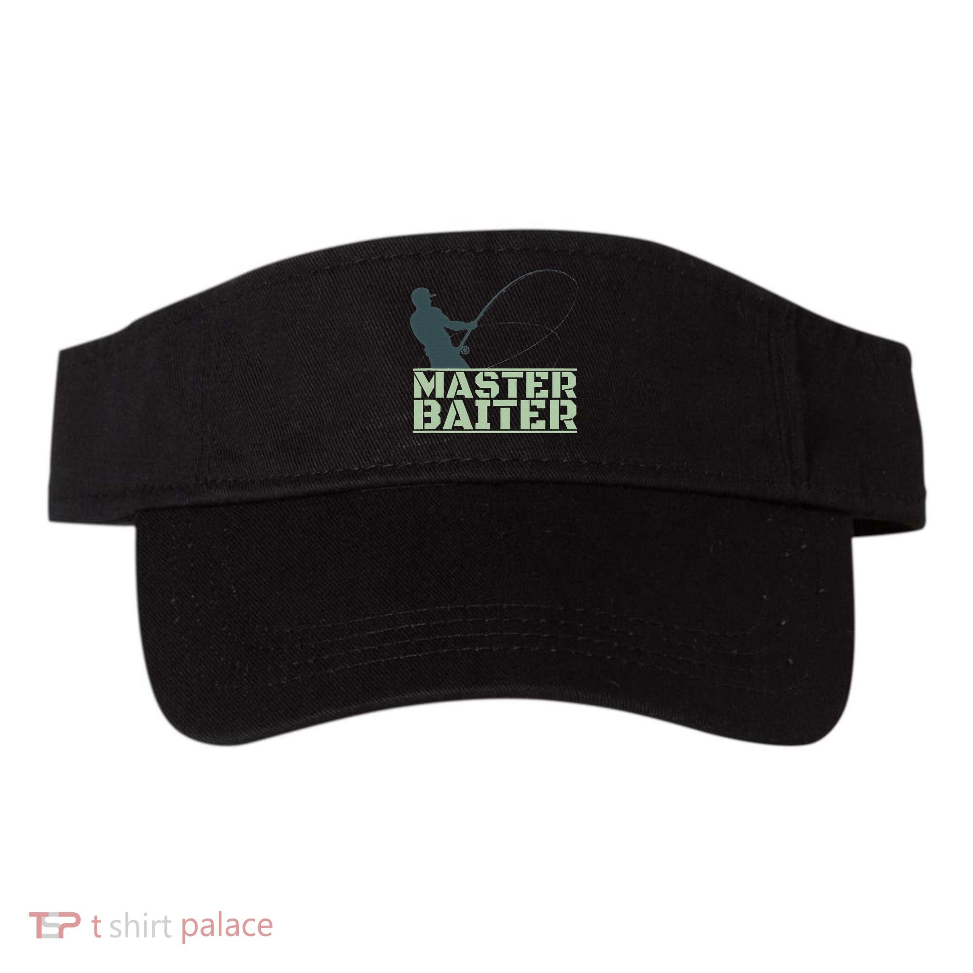 Master Baiter For Fishing Funny Visor