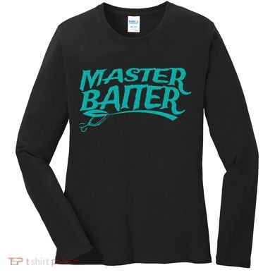Master Baiter Fishing For Funny Women's Long Sleeve Shirt