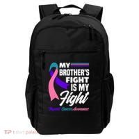 My Brother's Fight Is My Fight Thyroid Cancer Awareness Cute Gift Backpack thumb 0