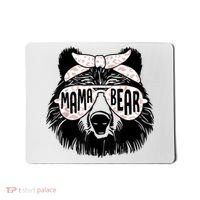 Mama Bear Face Sunglasses Mother Mom Mommy Mother's Day Mousepad thumb 0