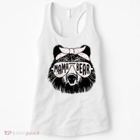Mama Bear Face Sunglasses Mother Mom Mommy Mother's Day Women's Tank Top thumb 0