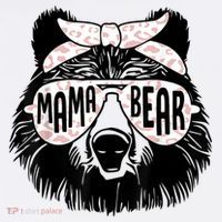 Mama Bear Face Sunglasses Mother Mom Mommy Mother's Day Women's Tank Top thumb 5