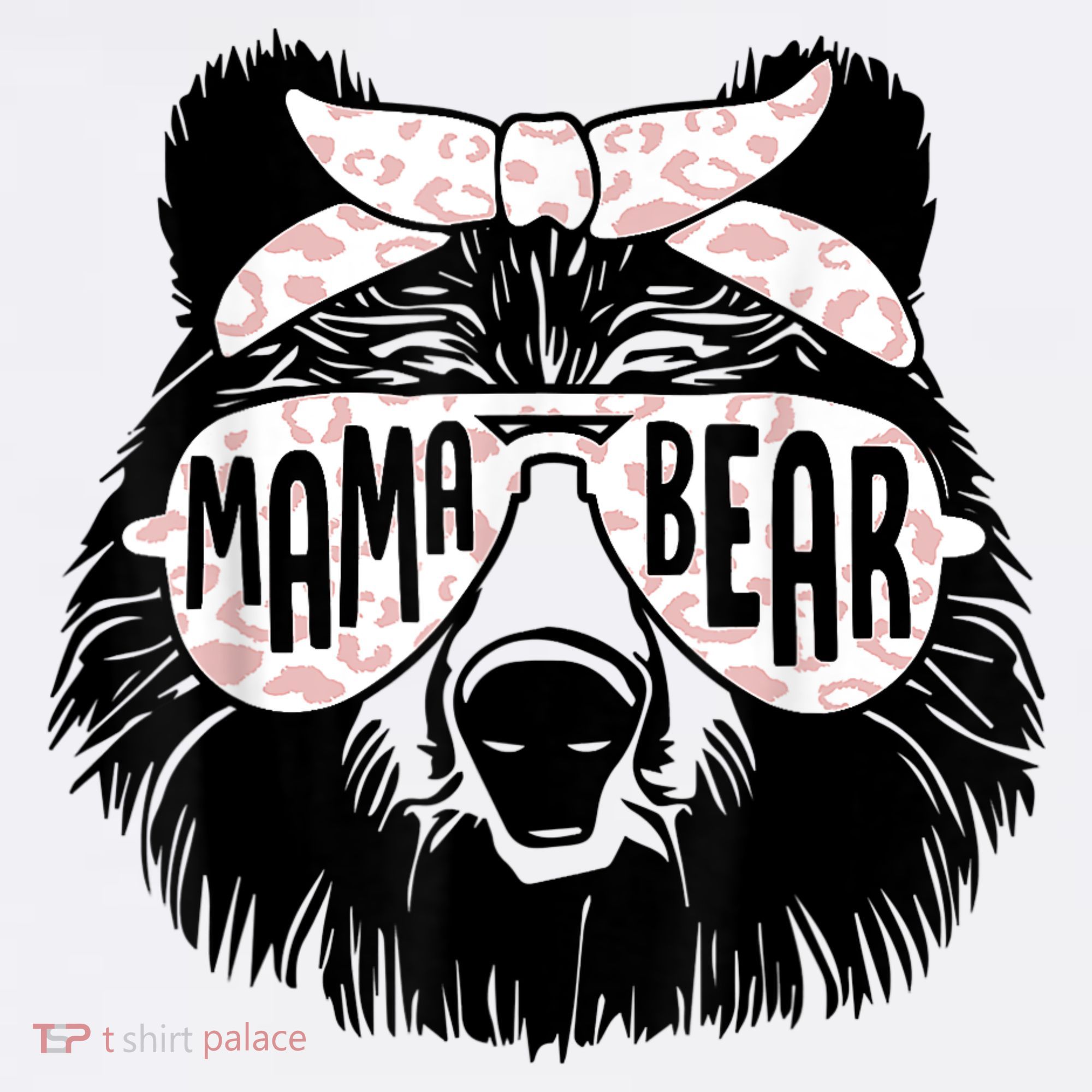 Mama Bear Face Sunglasses Mother Mom Mommy Mother's Day Women's Tank Top