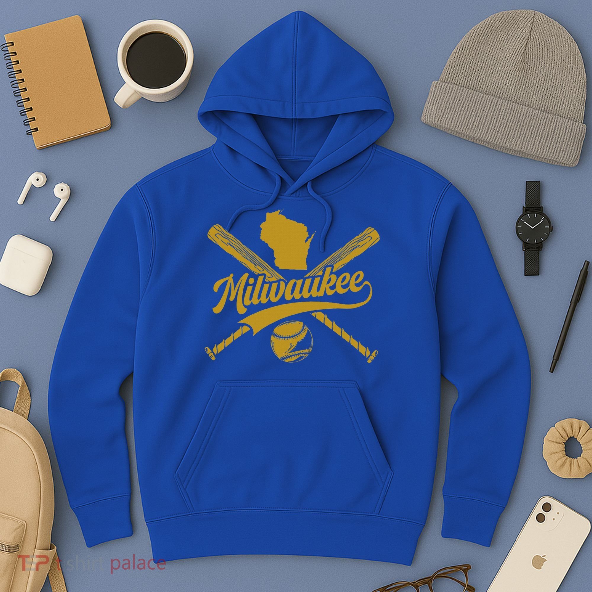 Milwaukee Baseball Fan Hoodie