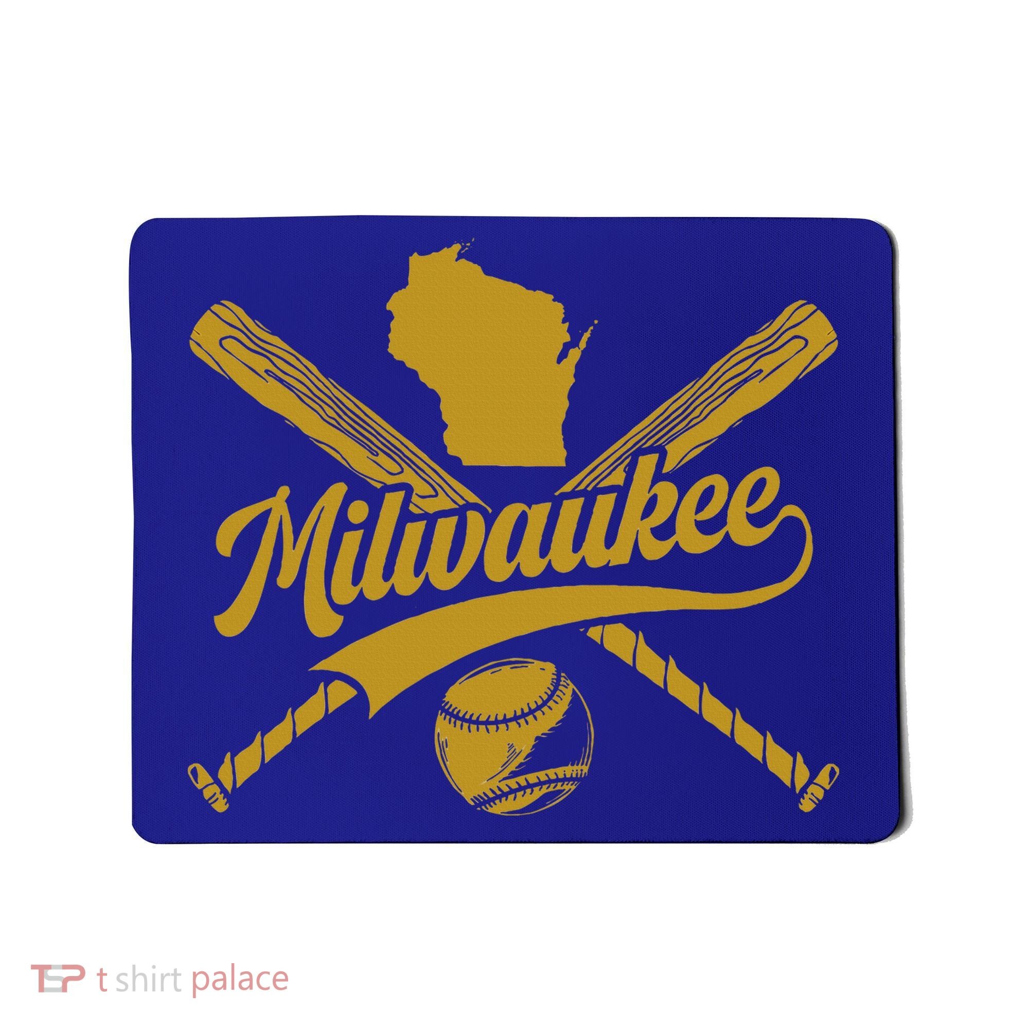 Milwaukee Baseball Fan Mousepad