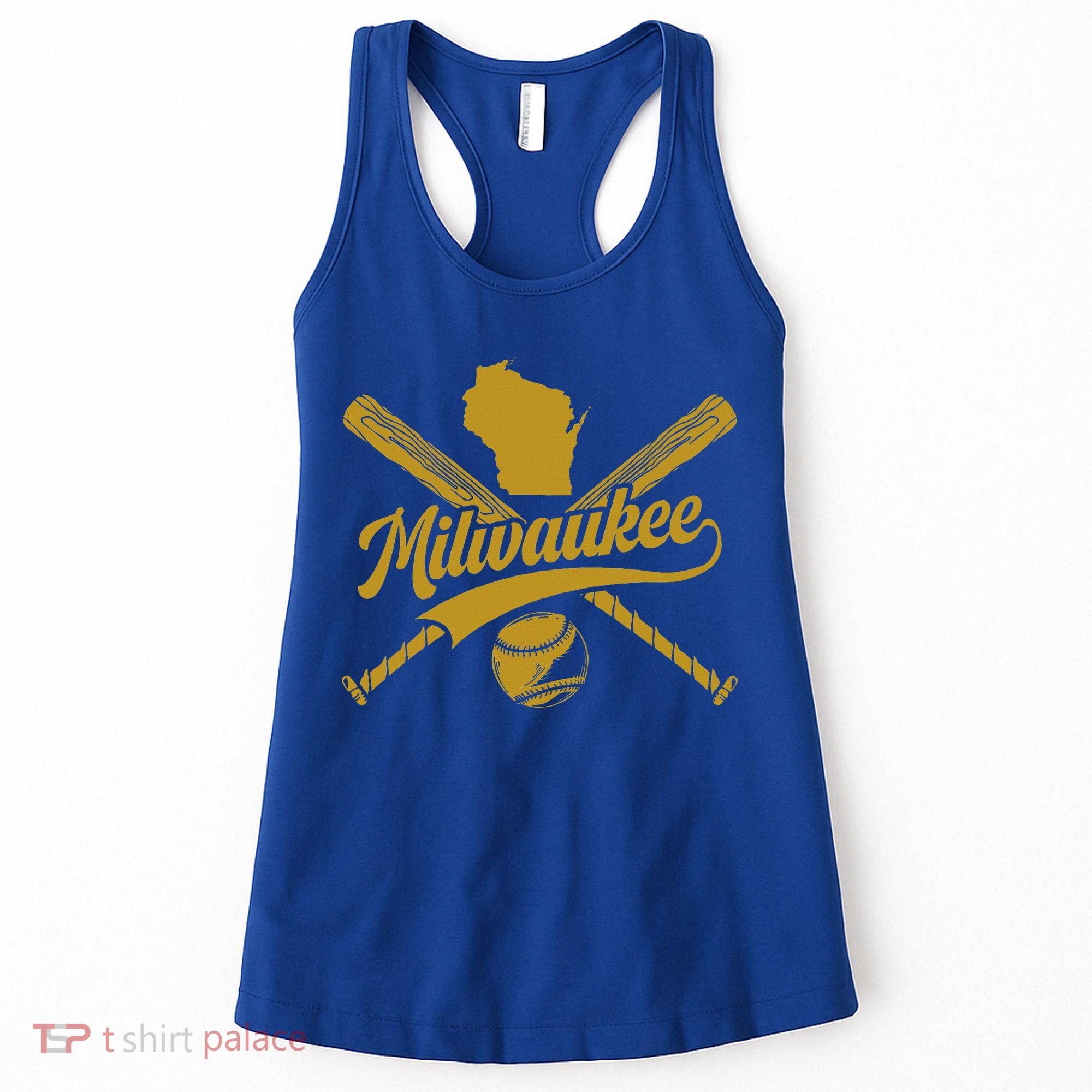 Milwaukee Baseball Fan Women's Tank Top