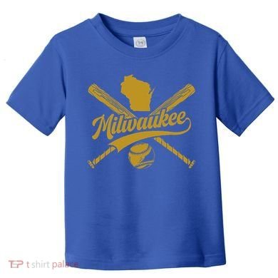 Milwaukee Baseball Fan Toddler T-Shirt