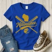 Milwaukee Baseball Fan Women's T-Shirt thumb 3